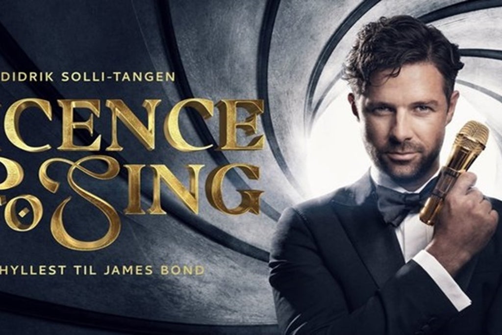 Didrik Solli-Tangen: Licence To Sing – En hyllest til James Bond show poster