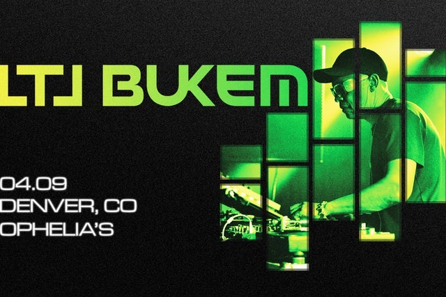 LTJ Bukem in Denver promotional photo for Black Friday / Cyber Monday Sale presale tickets offer