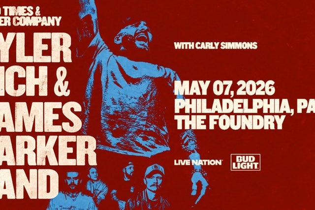 Tyler Rich and James Barker Band - Good Times & Better Company Tour pre-sale password for tickets in Philadelphia, PA (The Foundry)