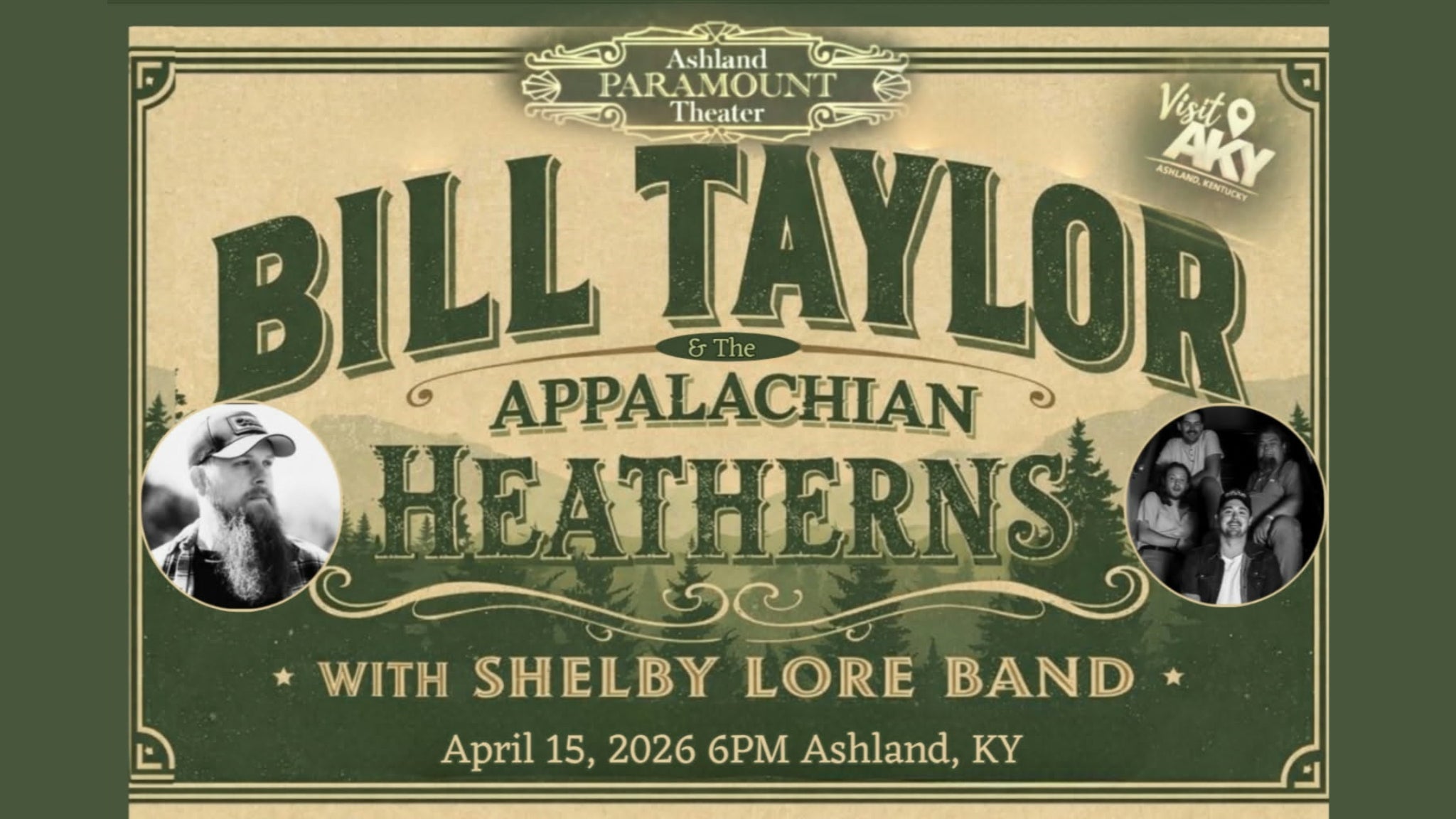 Bill Taylor & the Appalachian Heatherns with Shelby Lore Band