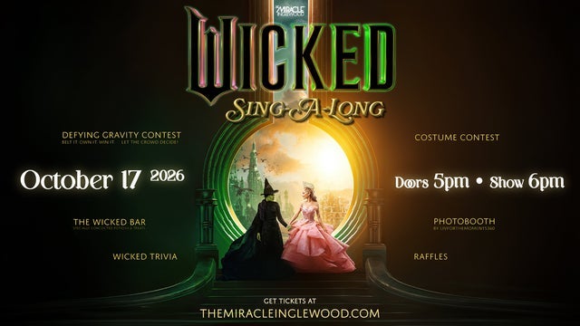 WICKED - Part 1 : the SING-A-LONG!