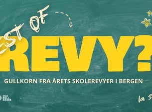 Bilde for arrangement Best of REVY?