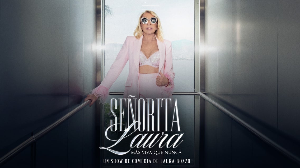 Flyer de Señorita Laura Más viva que nunca