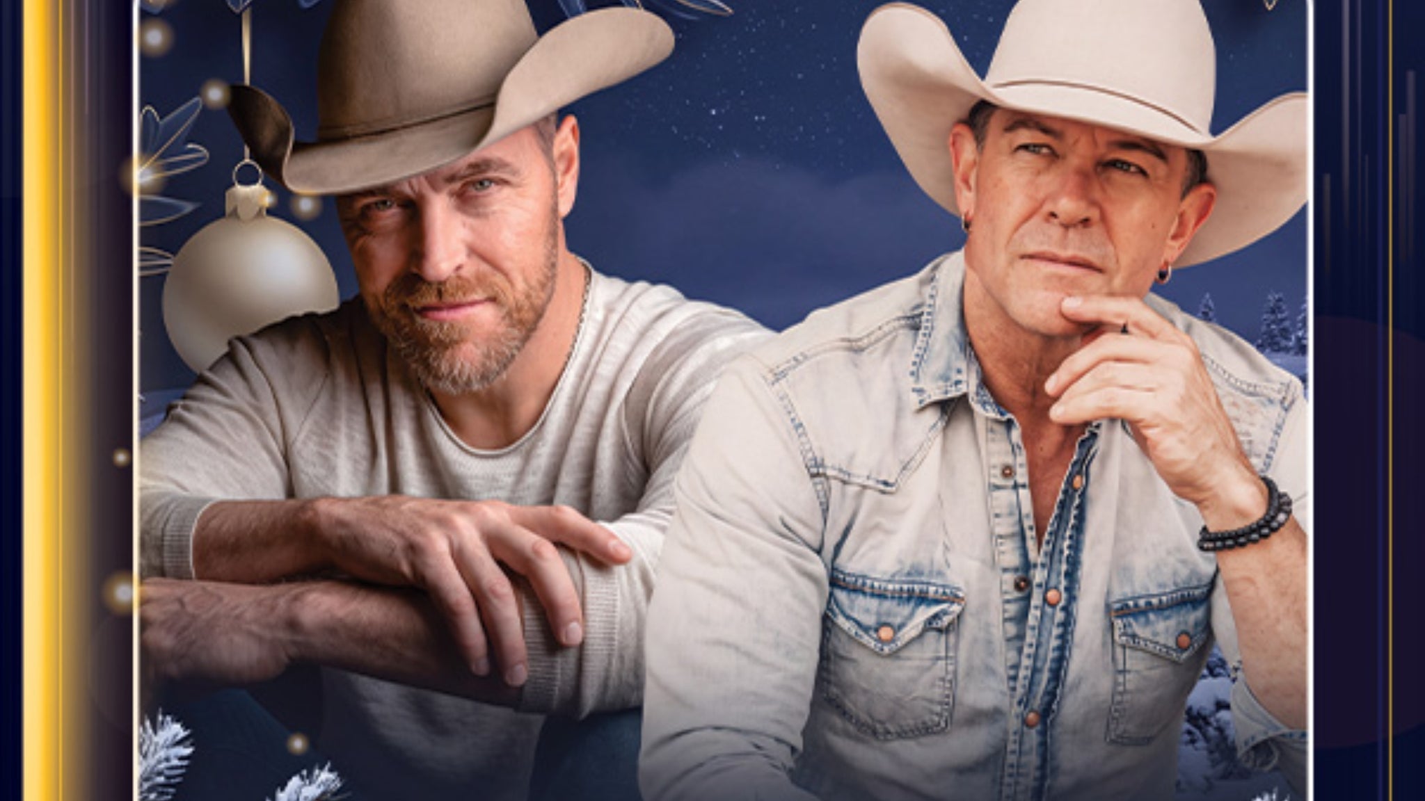 George Canyon and Aaron Pritchett A Coast To Coast Cowboys Christmas 2