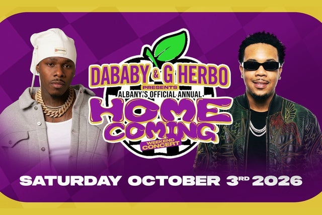 Presales to dababy &amp; g herbo presents: albanys official annual back to school con: members use these when buying pre-sale tickets