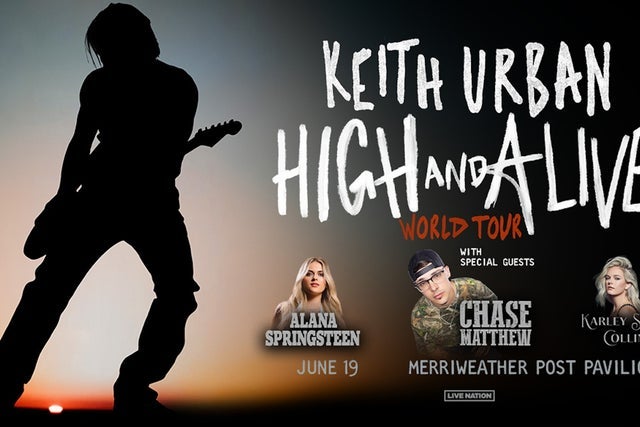 Keith Urban: High and Alive World Tour Columbia presale password