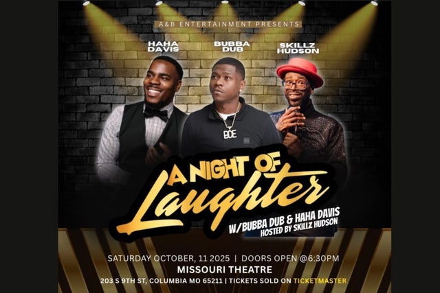 A Night of Laughter with Bubba Dubb & HaHa Davis in Columbia promotional photo for 20% Off Promo presale tickets offer
