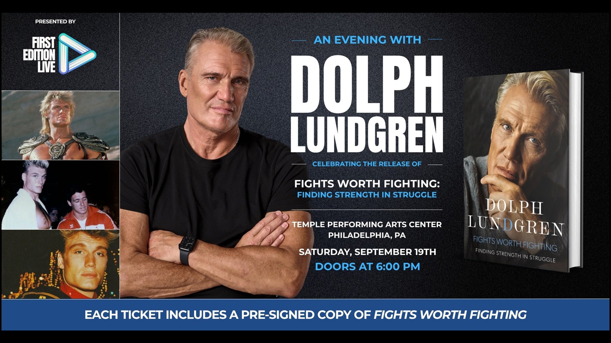 An Evening with Dolph Lundgren: Fights Worth Fighting