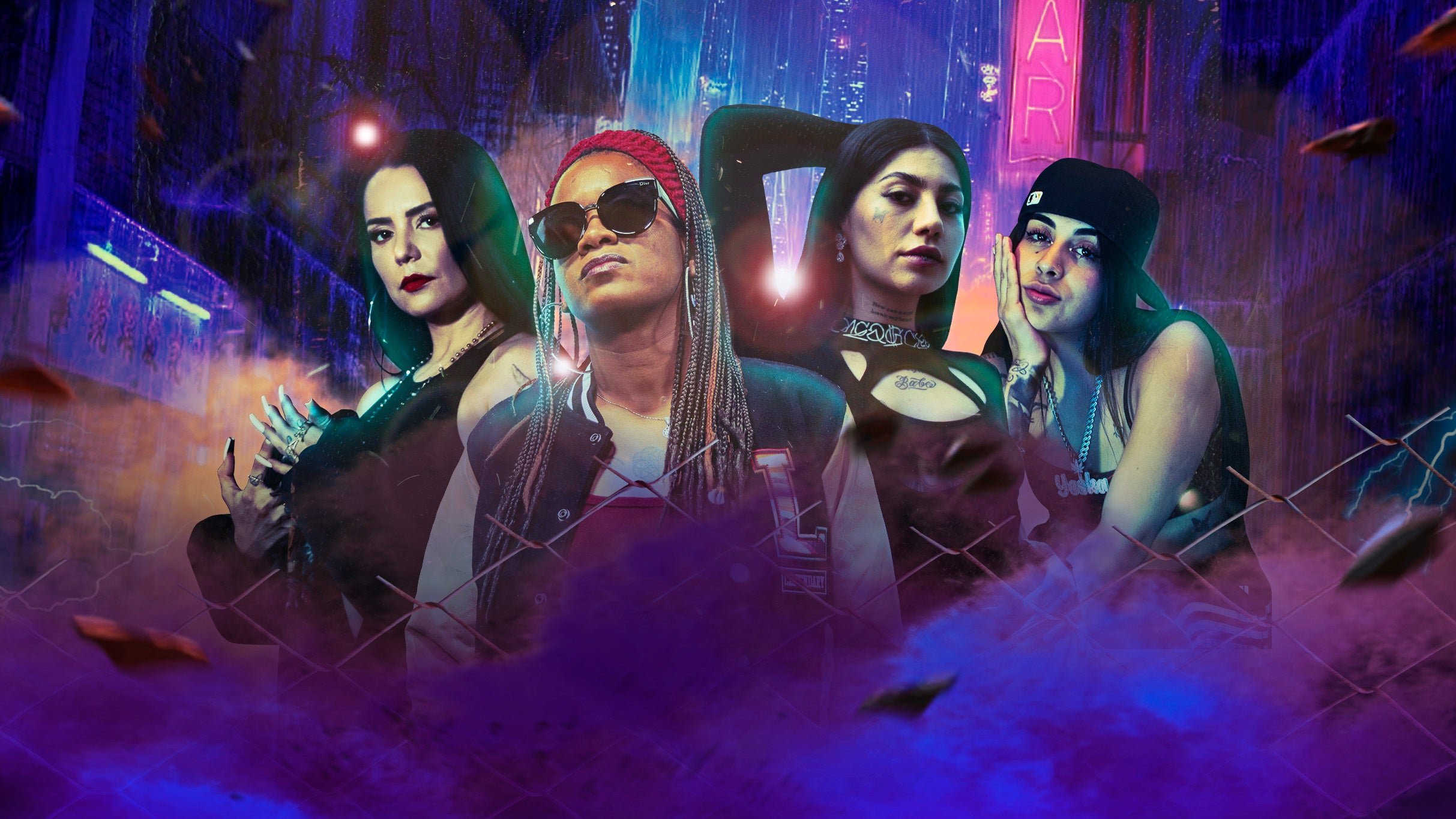 Arianna Puello, Hispana, Ms Krazie, Montebel y Lady Yeska