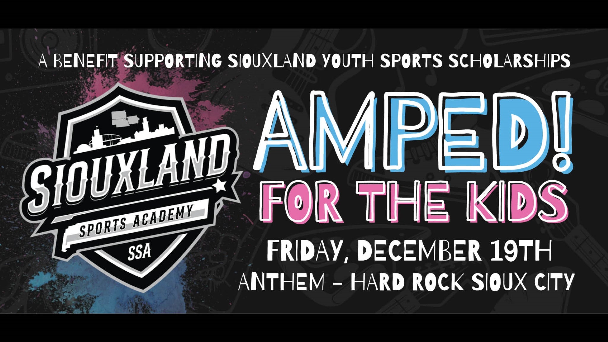 Amped! For The Kids at Anthem – Hard Rock Hotel & Casino Sioux City – Sioux City, IA