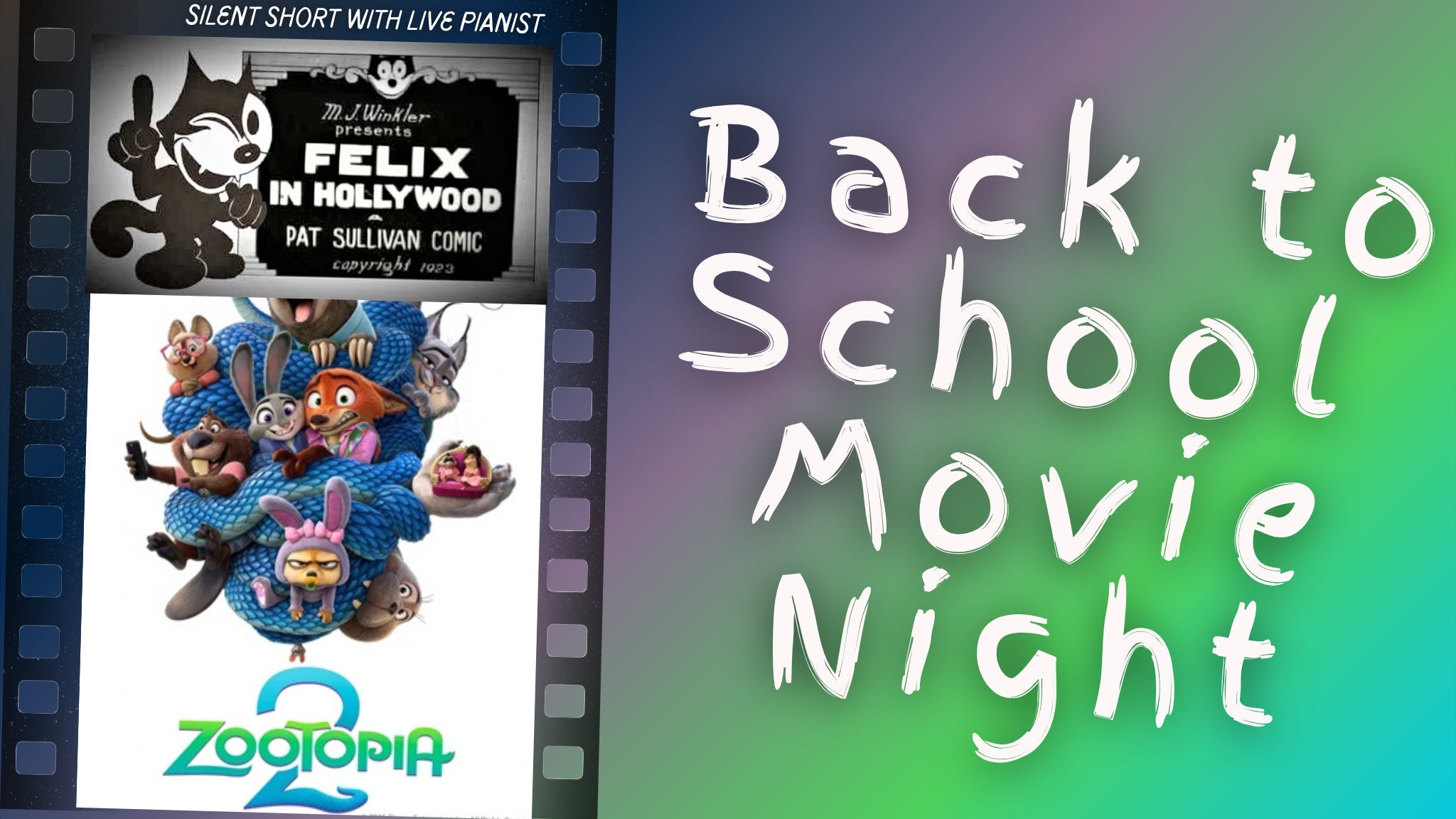 Back to School Movie Night - Zootopia 2 (The Movie)