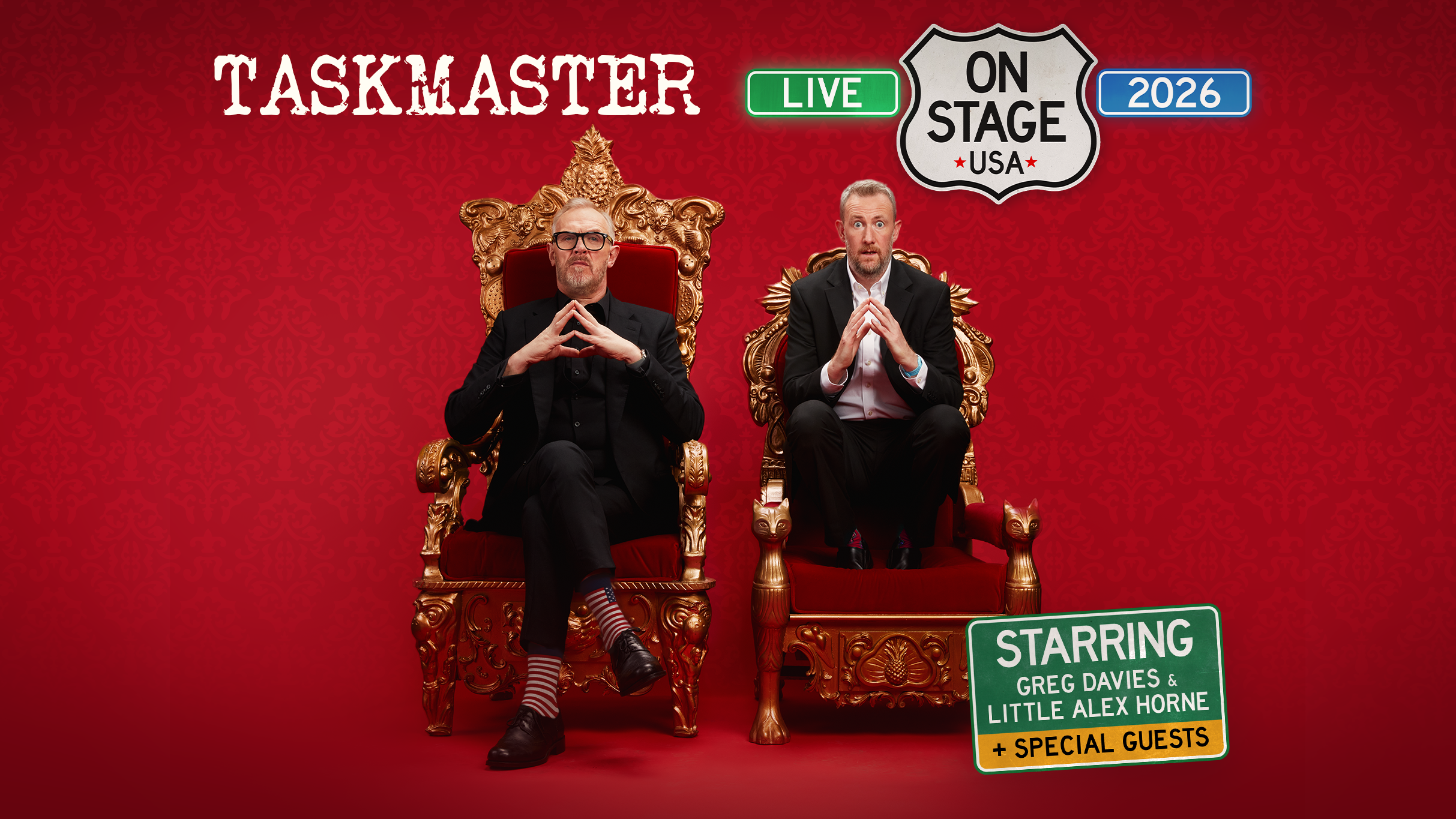 Taskmaster Live on Stage at Warner Theatre – Washington, DC
