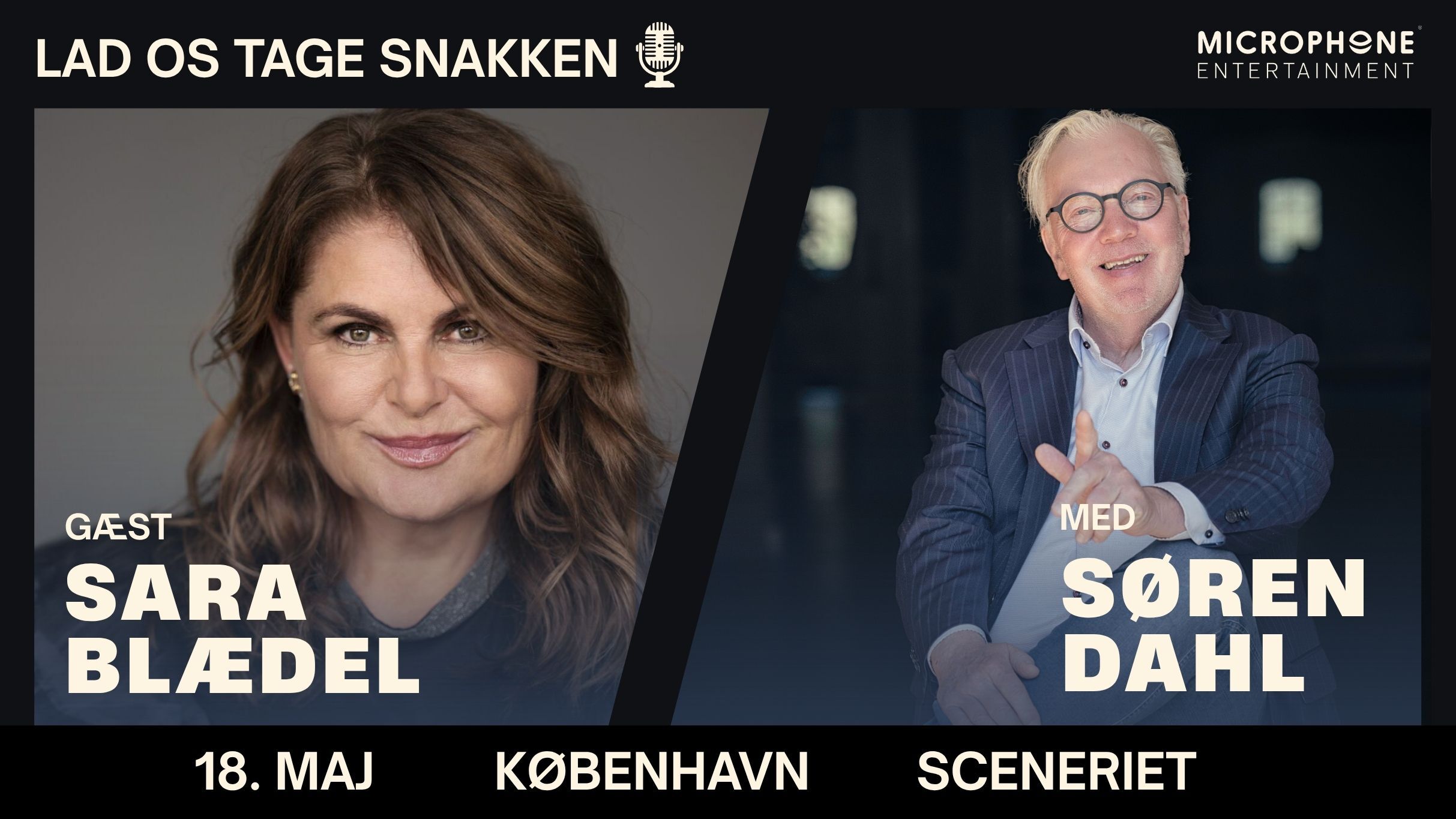 Lad os tage snakken - Søren Dahl med Sara Blædel
