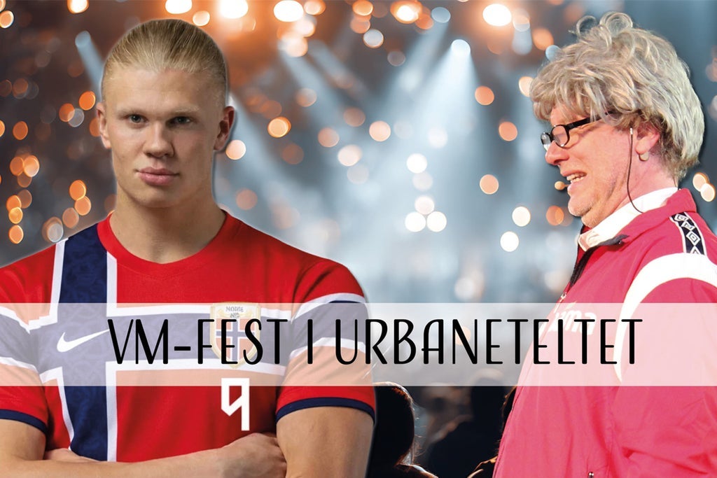 VM-fest Norge-Brasil i Urbane-teltet