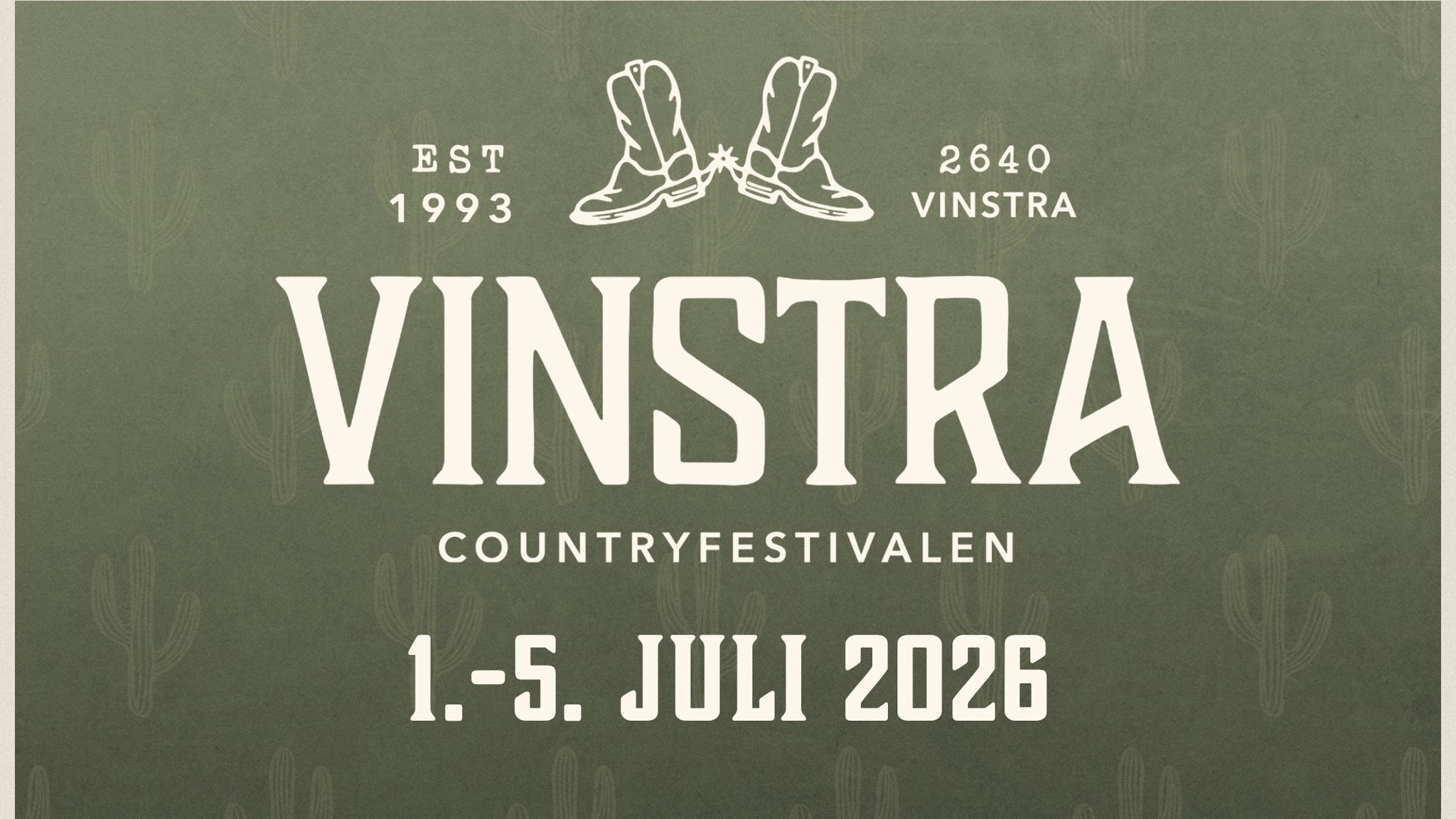 Dagsbilletter TORSDAG / Countryfestivalen Vinstra