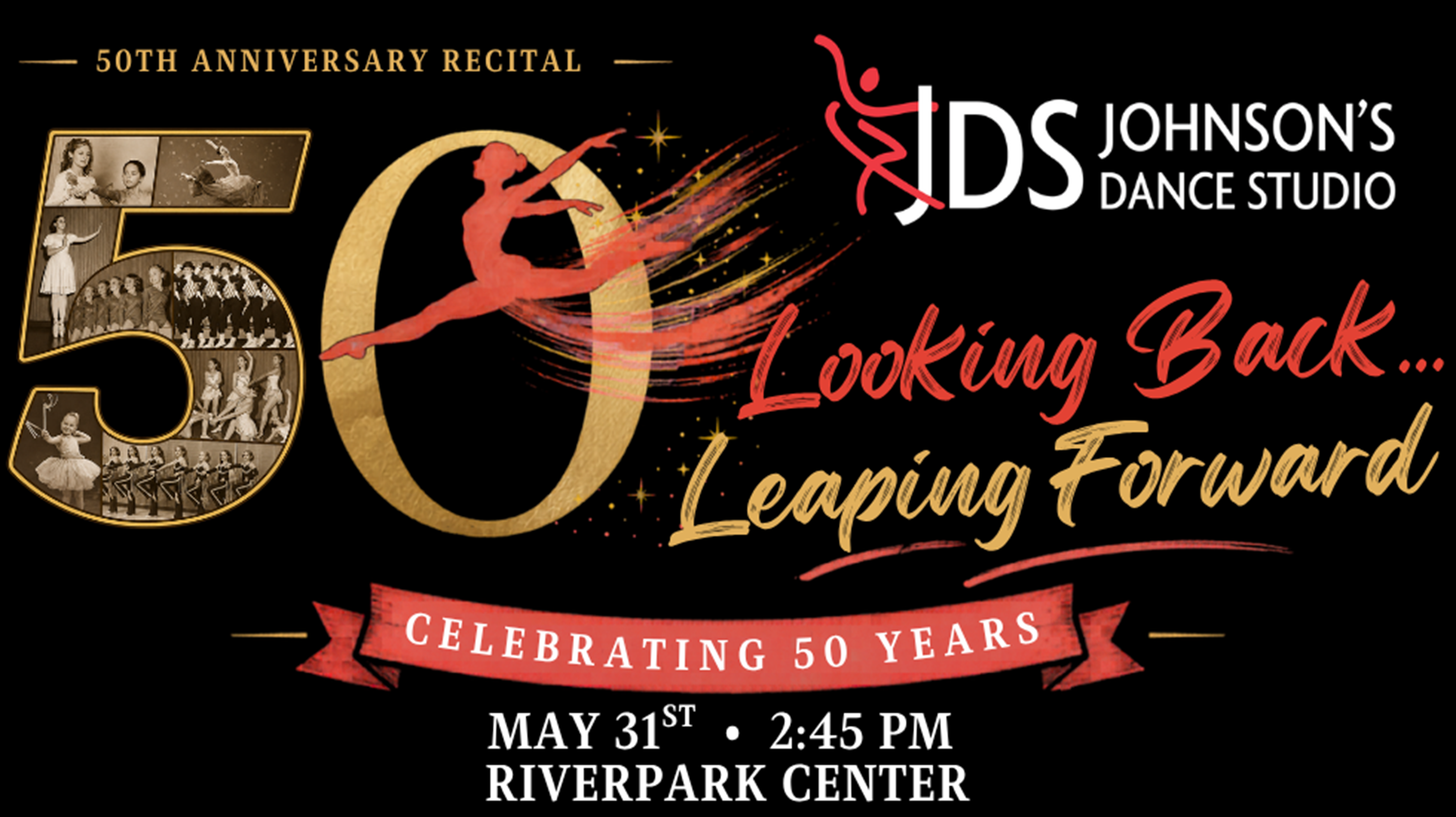 Johnson Dance: "Looking Back & Leaping Forward". Celebrating 50 Years