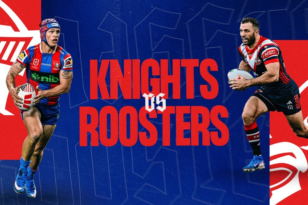 2026 NRL Telstra Premiership - Newcastle Knights v Sydney Roosters