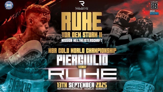 Ruhe vor dem Sturm II Mission Weltmeisterschaft in Rattenfänger-Halle, Hameln 13/09/2025