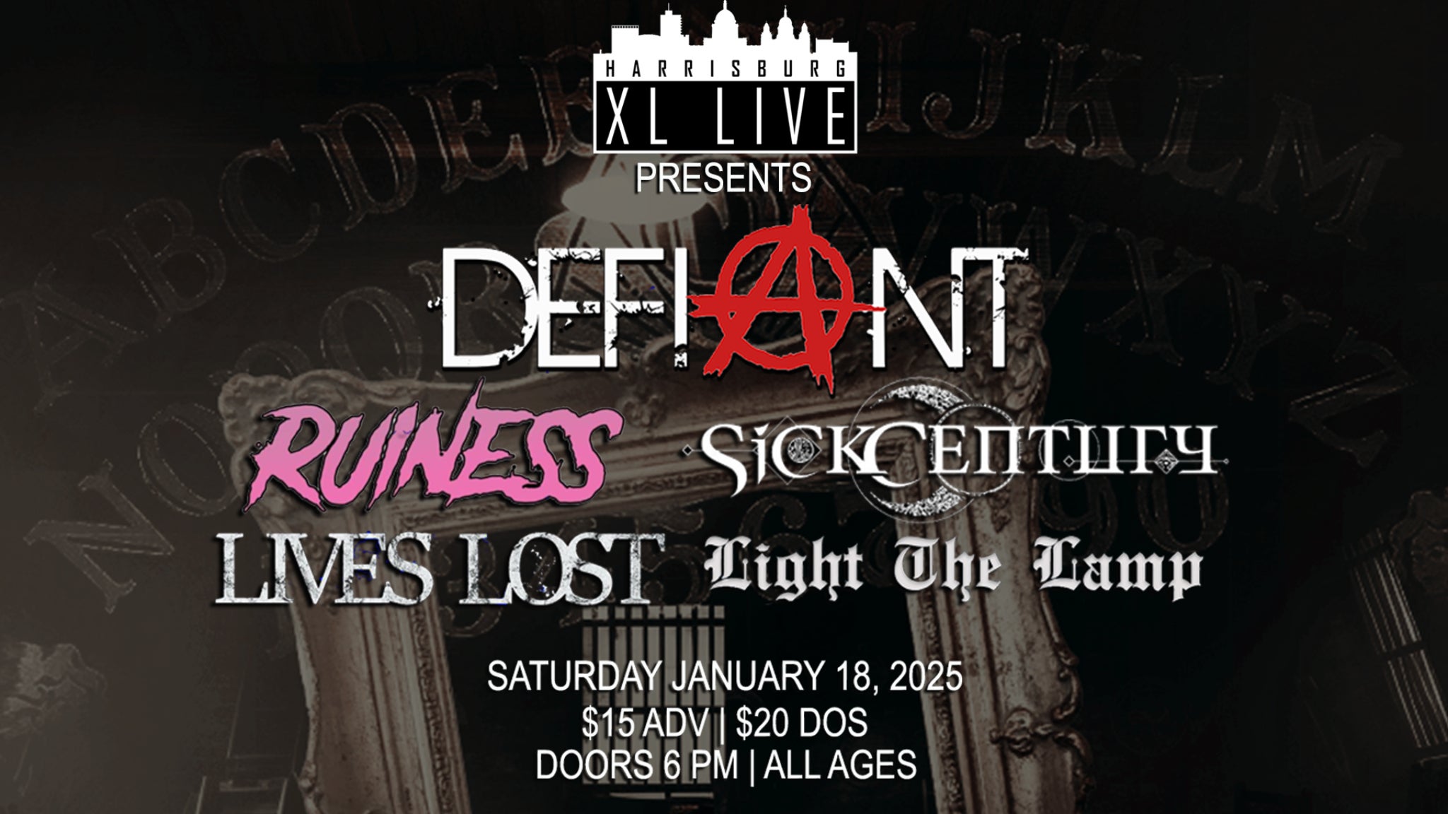 Defiant at XL Live – Harrisburg, PA