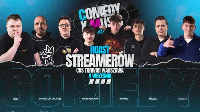 Roast Streamerów | Brokies, Mokrysuchar, Medusa, Bagieta, Lequ, Delord