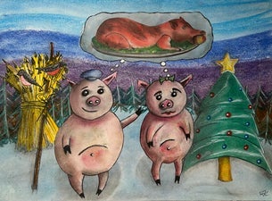 Bilde for arrangement Skinka Nøff og Grynta som ikke vil bli julebord