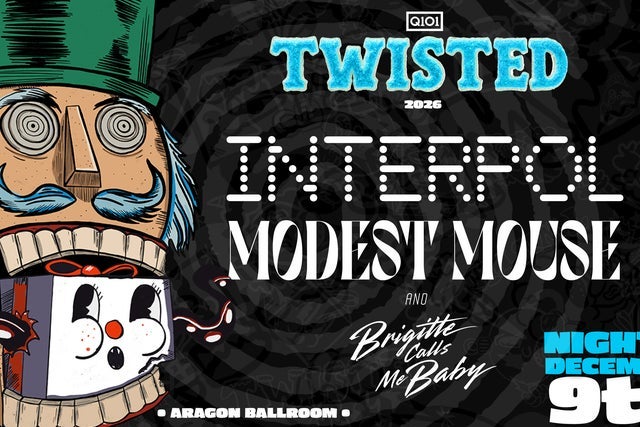 Q101 Twisted with Interpol & Modest Mouse