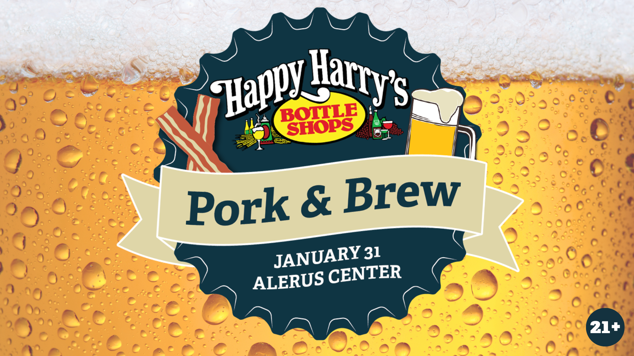 Happy Harry’s Pork & Brew at Alerus Center – Grand Forks, ND