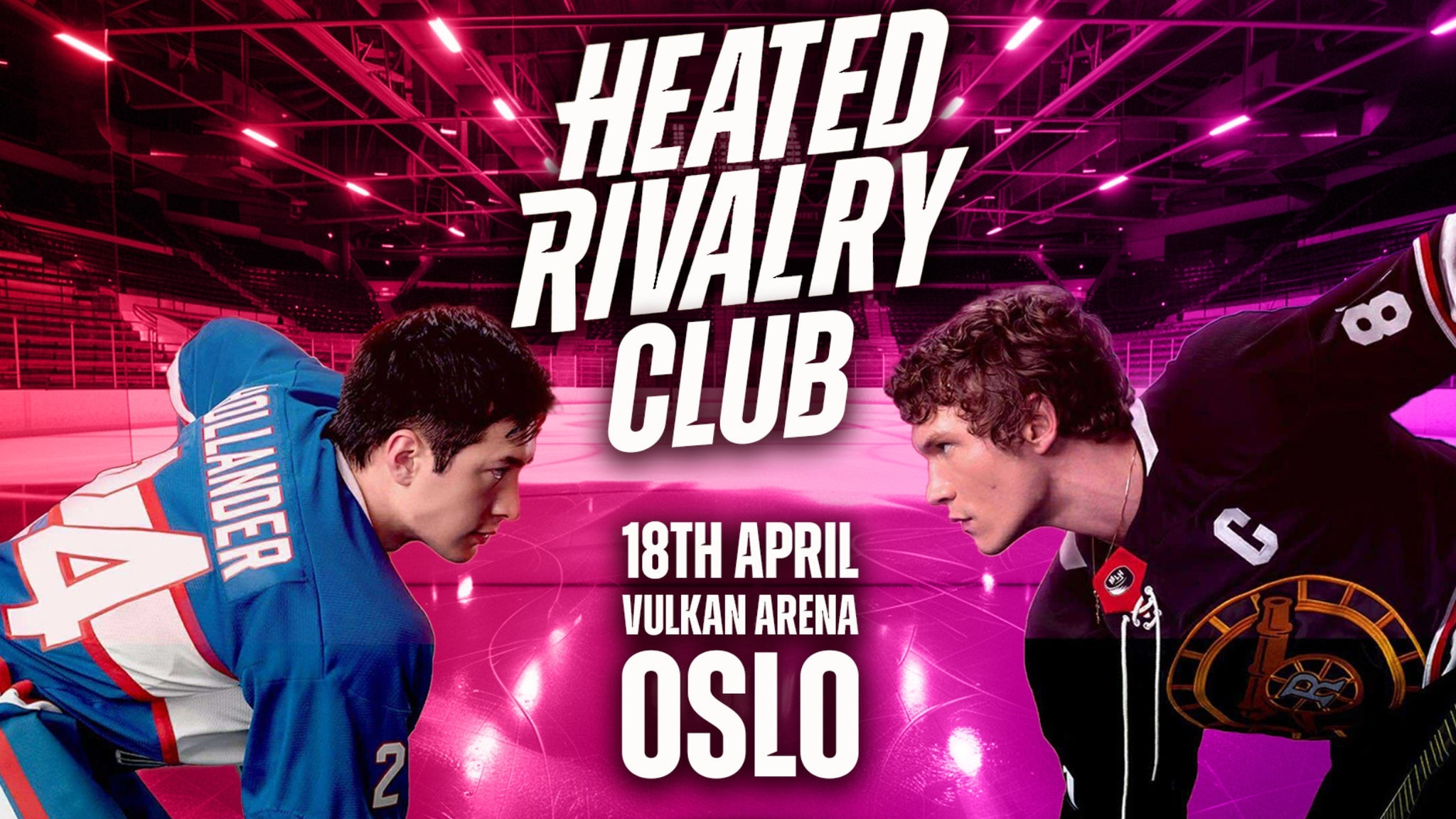 Heated Rivalry Club Night (Oslo) utsolgt