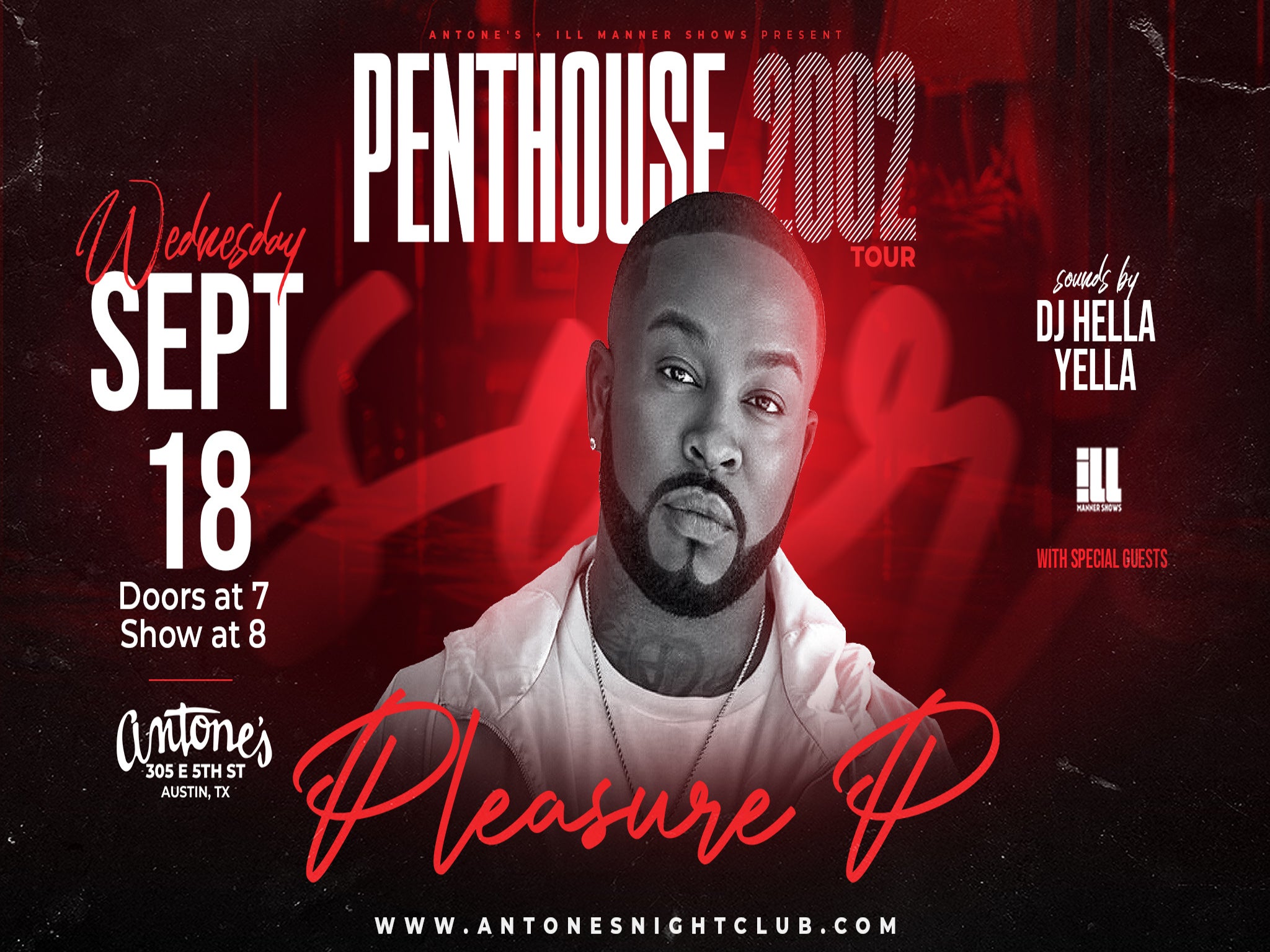 Pleasure P at Antone’s Nightclub – Austin, TX