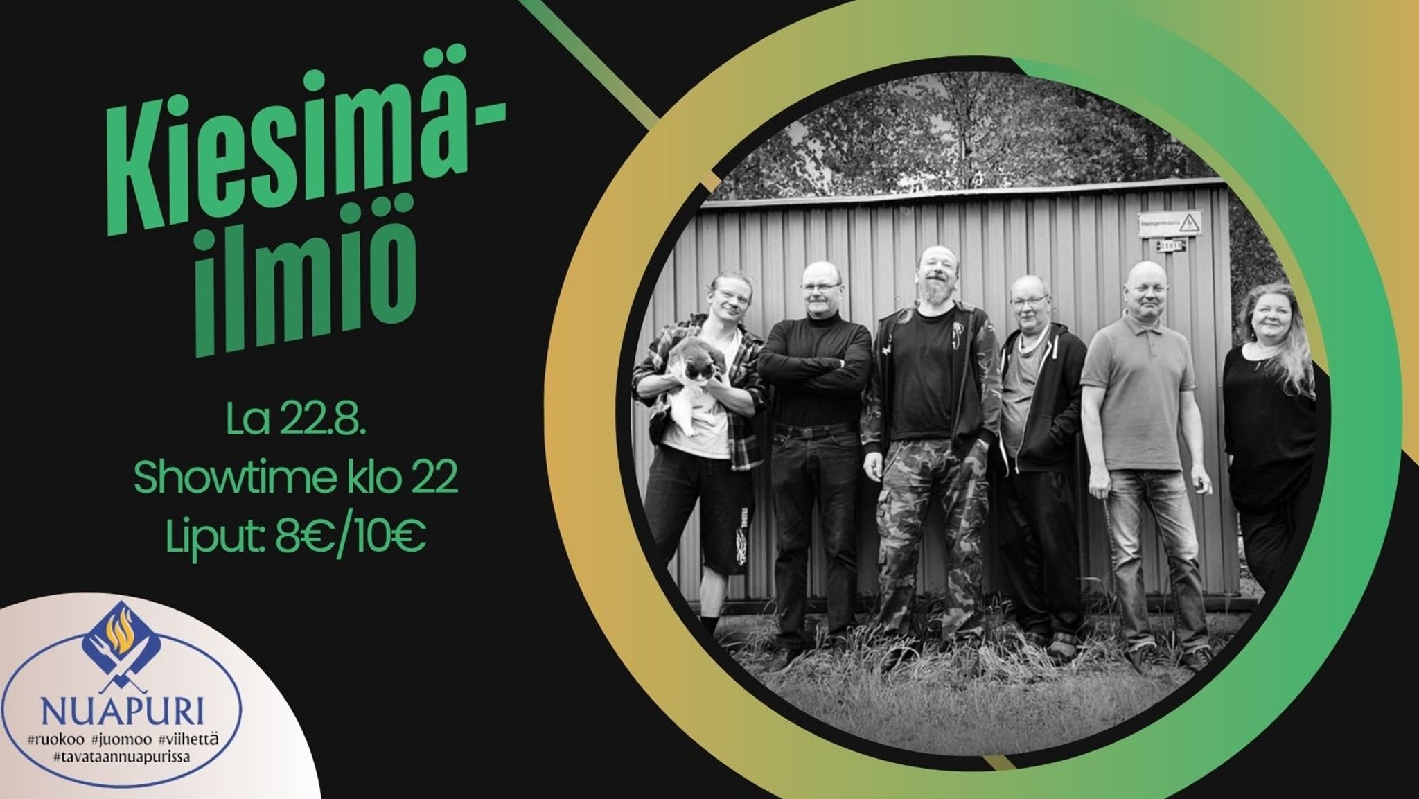 Kiesimä-ilmiö - Conciertos en Rautalampi