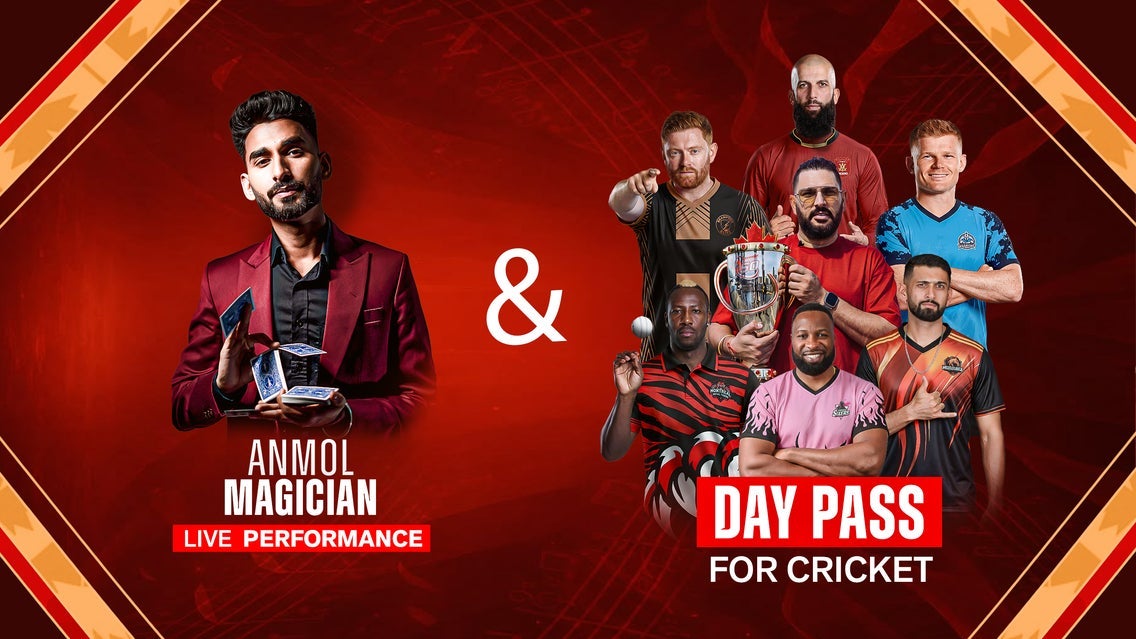 Poster for Canada Super60 - 4 Matches + Live Magic Show ft. Anmol Magic