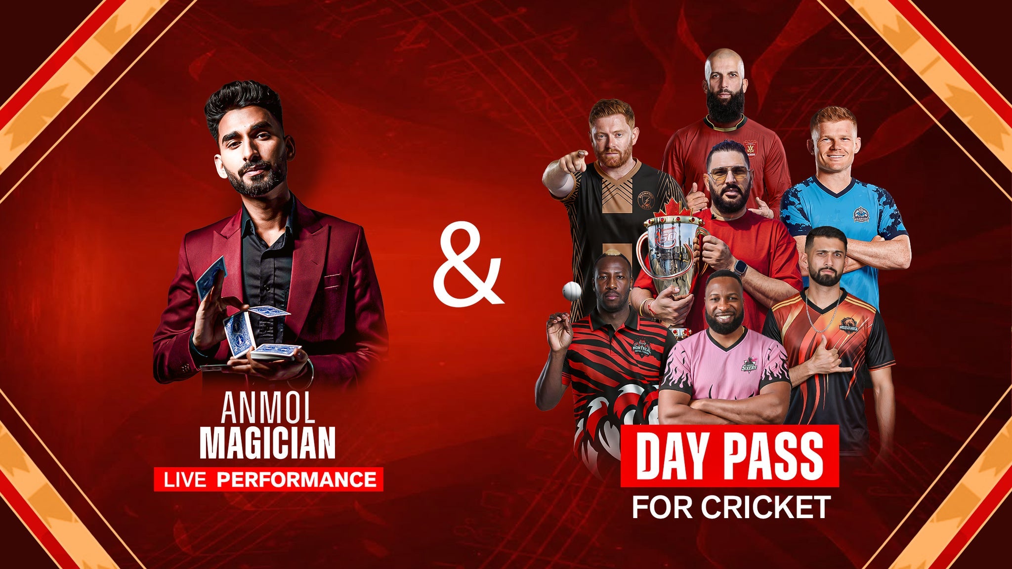 Canada Super60 - 4 Matches + Live Magic Show ft. Anmol Magic