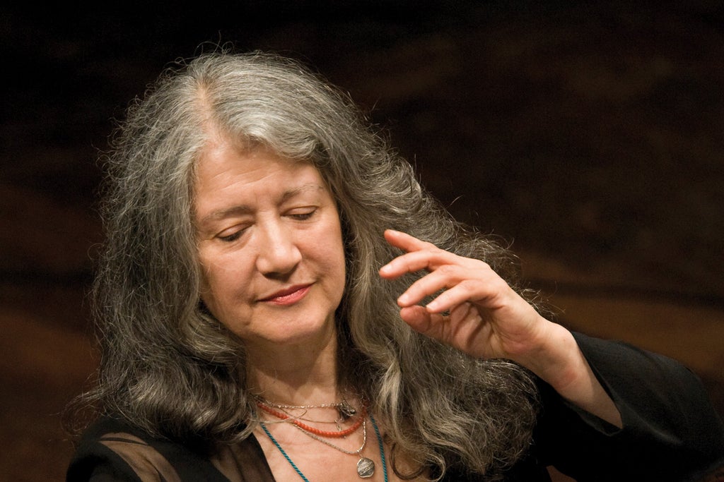 Martha Argerich, Klavier show poster