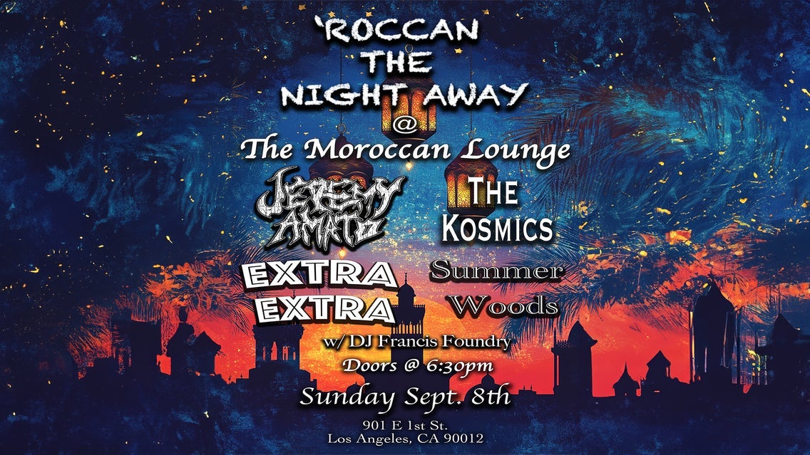 'Roccan the Night Away at the Moroccan Lounge