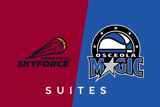 Ticket Reselling Suites: Osceola Magic vs. Sioux Falls Skyforce