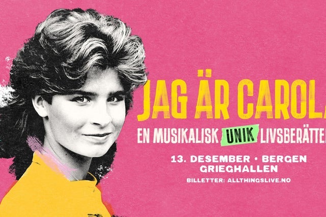 Preventas de jag &auml;r carola: los miembros usan estos c&oacute;digos al comprar entradas en preventa