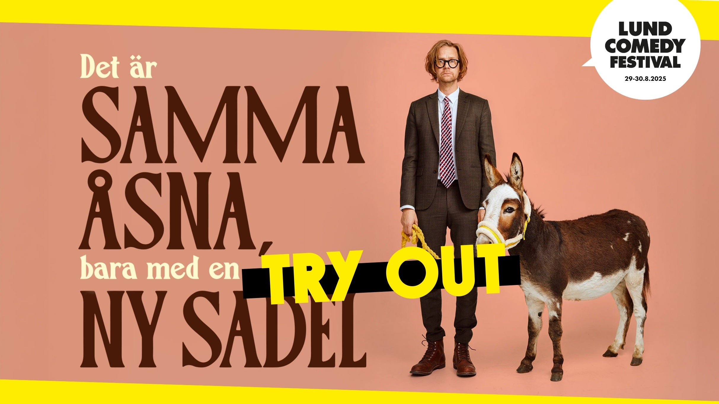 Ankan Johansson - Try out - Det är samma åsna, bara med en ny sadel