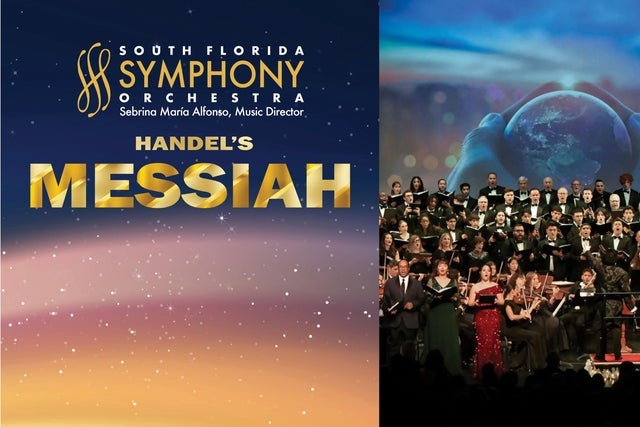 South Florida Symphony Orchestra: Handel's Messiah in Ft Lauderdale: pre-sale passwords South Florida Symphony Orchestra: Handel's Messiah in Ft Lauderdale promotional photo for Black Friday / Cyber Monday 40% Off presale tickets offer