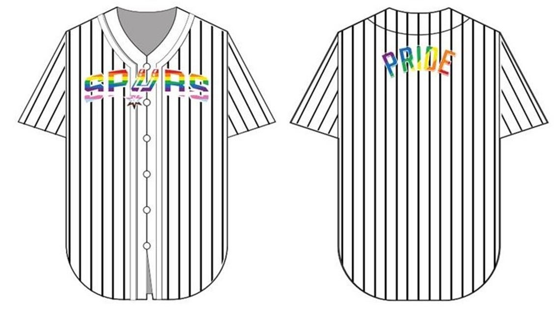 Photo of Austin Spurs Pride Jersey