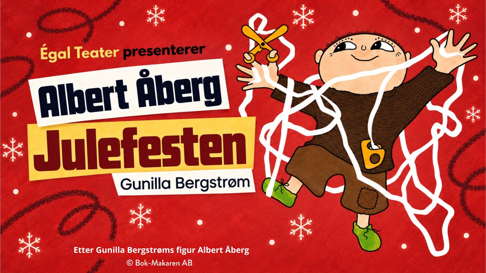 Albert Åberg, Julefest
