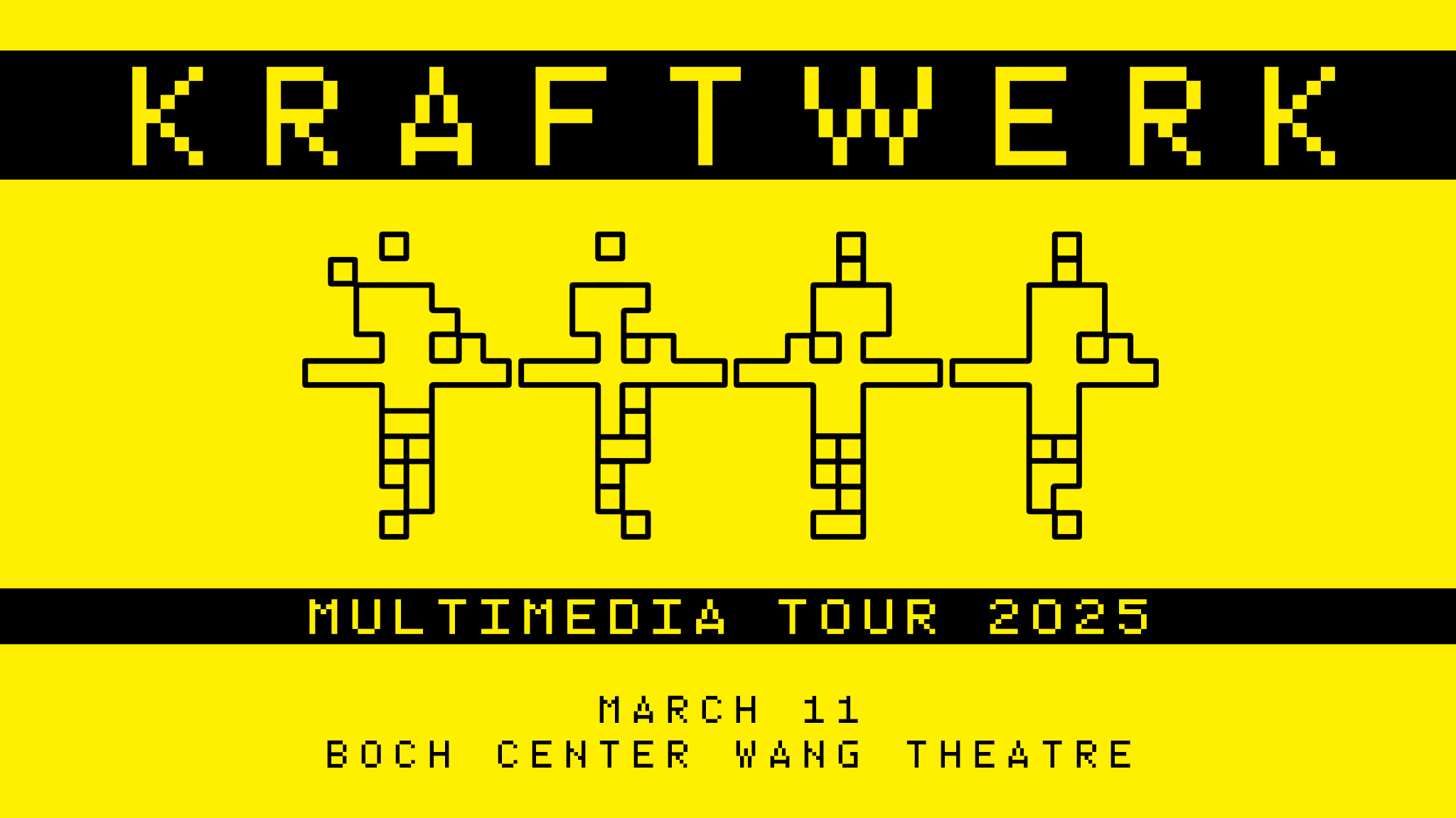 Kraftwerk: Multimedia Tour 2025 - 50 Years of Autobahn