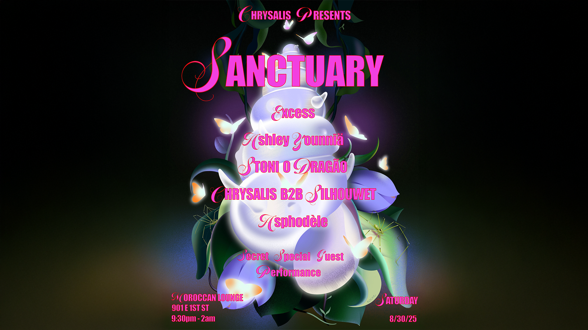 Chrysalis Presents: Sanctuary in Los Angeles promotional photo for Ga Advance presale tickets offer