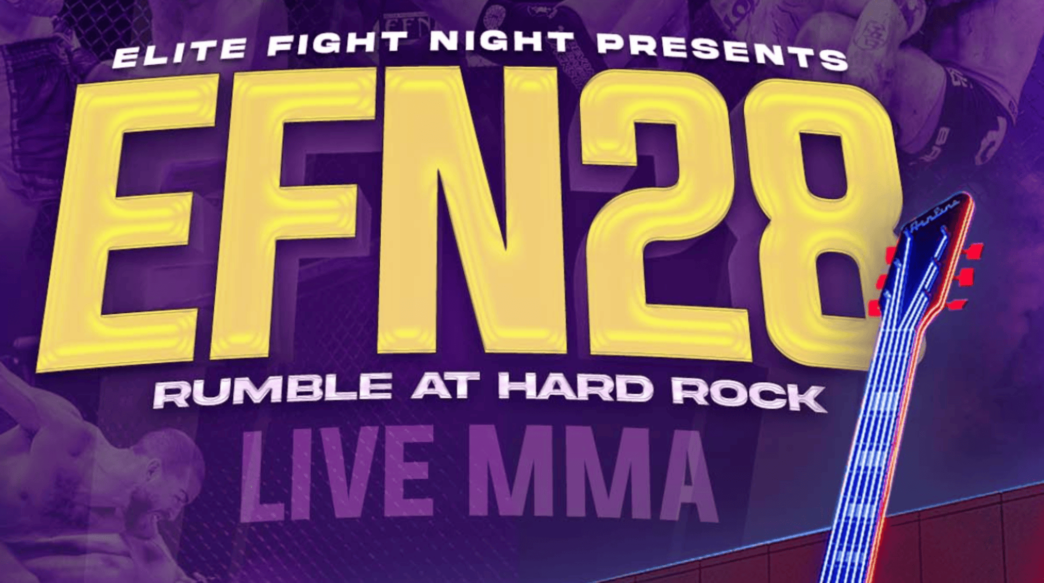 Presale codes for elite fight night 28: rumble at hard rock mma: members use these when buying pre-sale tickets