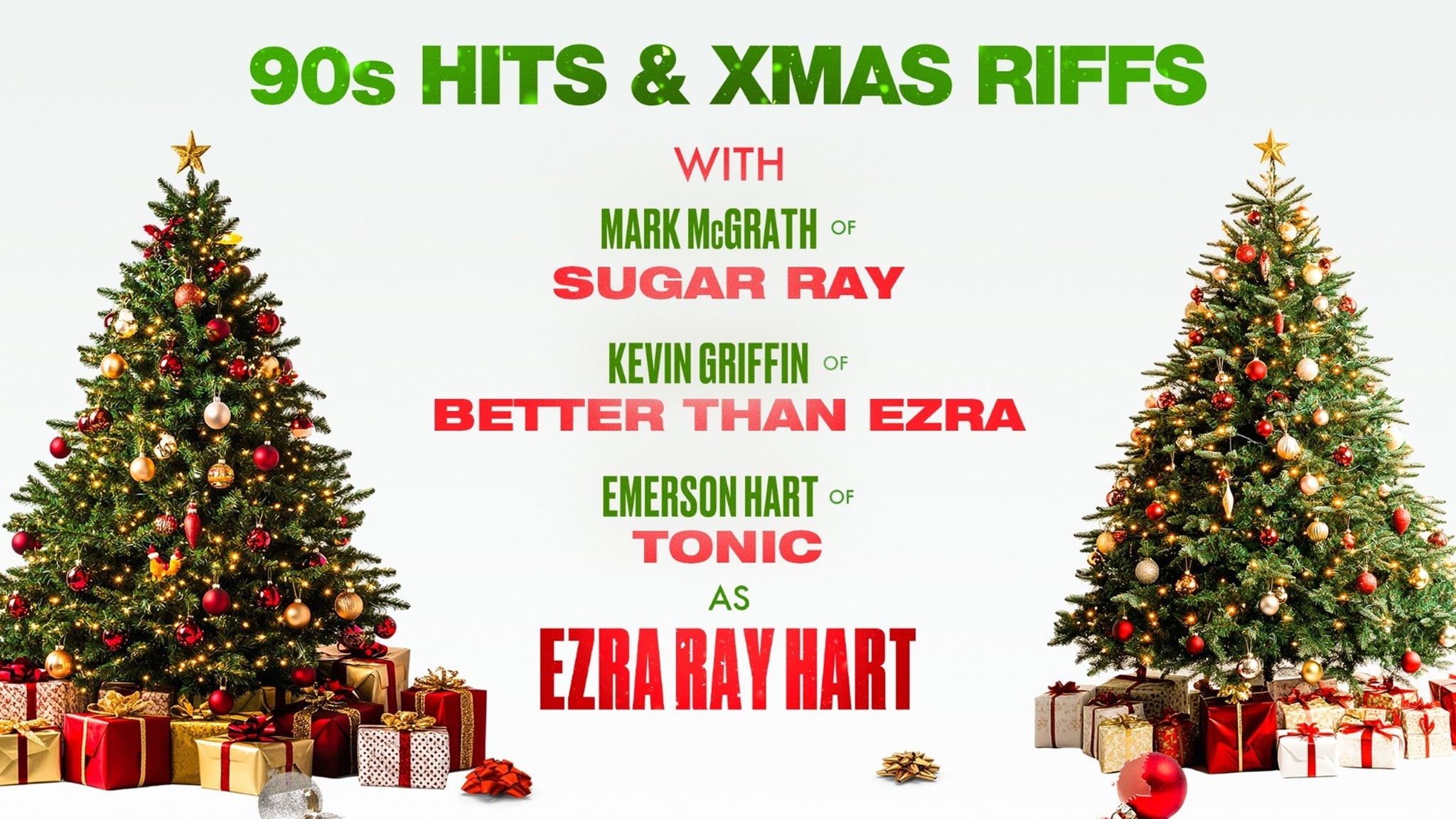 90s Hits & Xmas Riffs: Mark McGrath, Kevin Griffin & Emerson Hart Live
