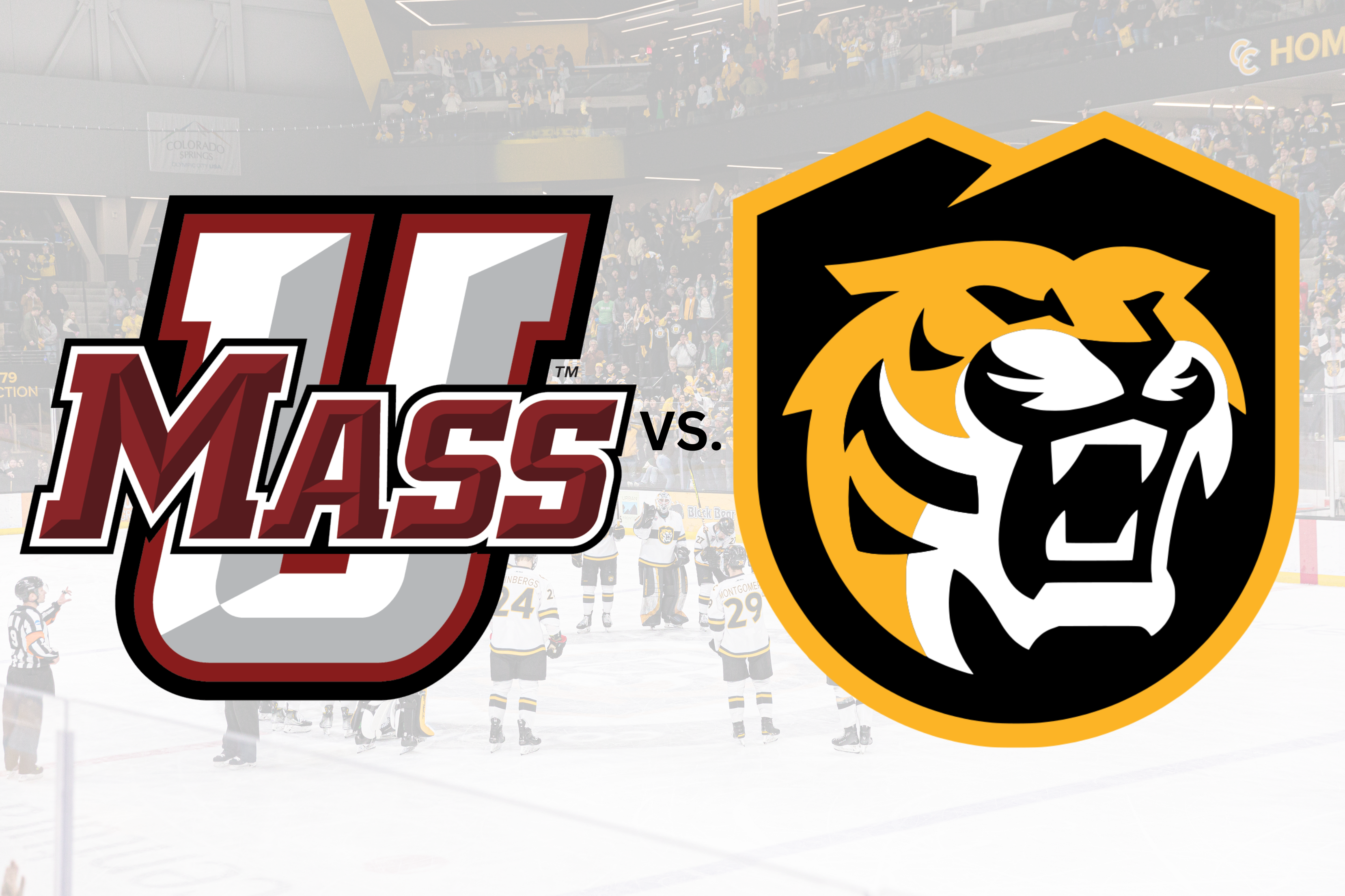 Colorado College Tigers Hockey vs. UMass