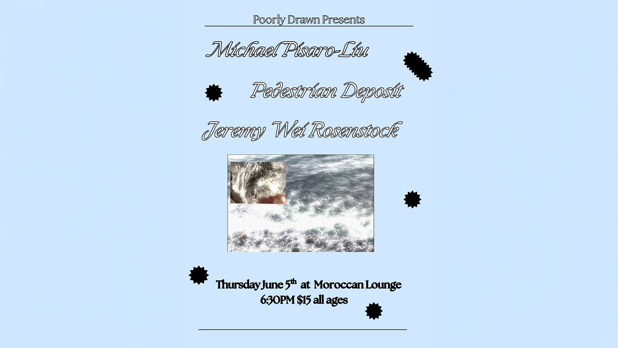 Michael Pisaro-Liu, Pedestrian Deposit & Jeremy Wei Rosenstock