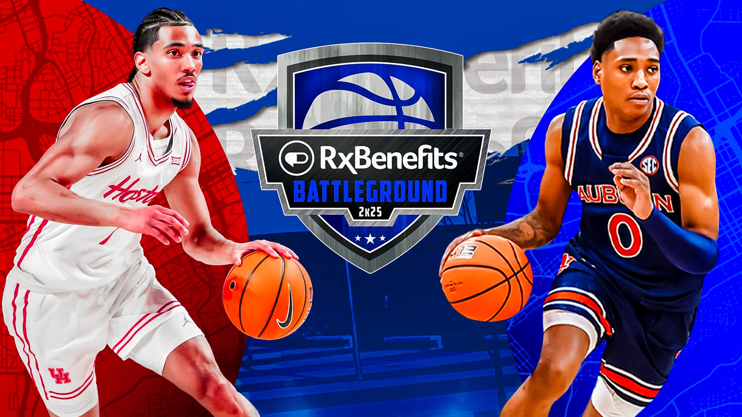 RxBenefits Battleground 2k25: Auburn vs. Houston Men's Basketball