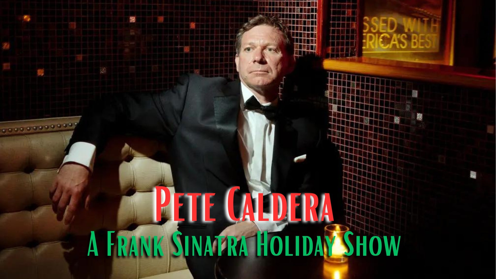 Pete Caldera: A Frank Sinatra Holiday Show in Milford promo photo for Ghostlight 24 Hour Access presale offer code