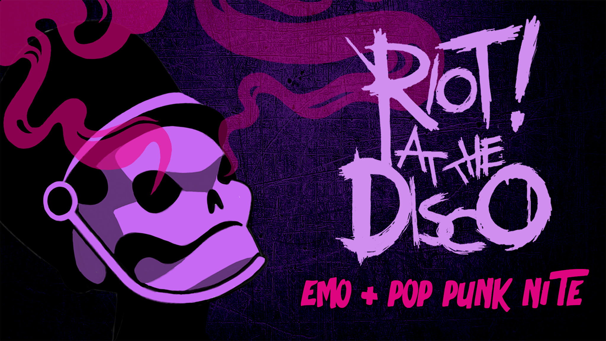 Riot! at the Disco: Emo + Pop Punk Nite flyer