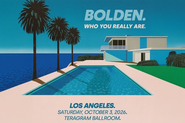 Bolden. Who you really are. Tour 2026.